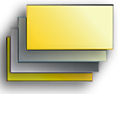 Mettallic look laminate