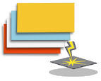 Laserable material